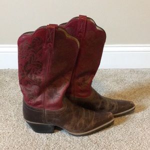 Twisted X snip toe boots